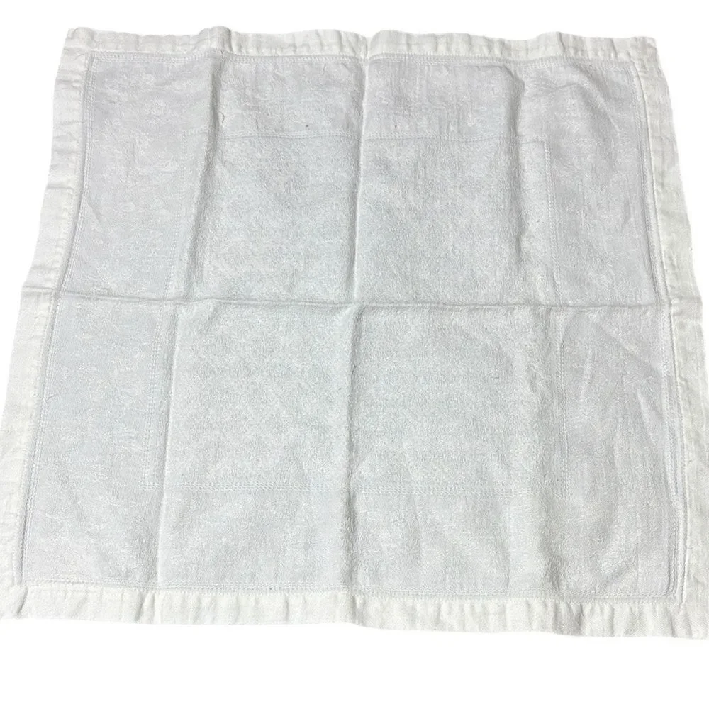 Williams Sonoma white‎ textured linen cotton square napkin linens table setting